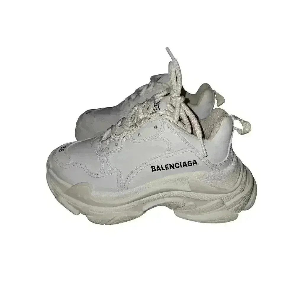 Balenciaga White Triple S In 35 Sneakers USA 5 - Picture 1 of 9